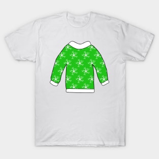 Green Ugly Holiday Sweater T-Shirt